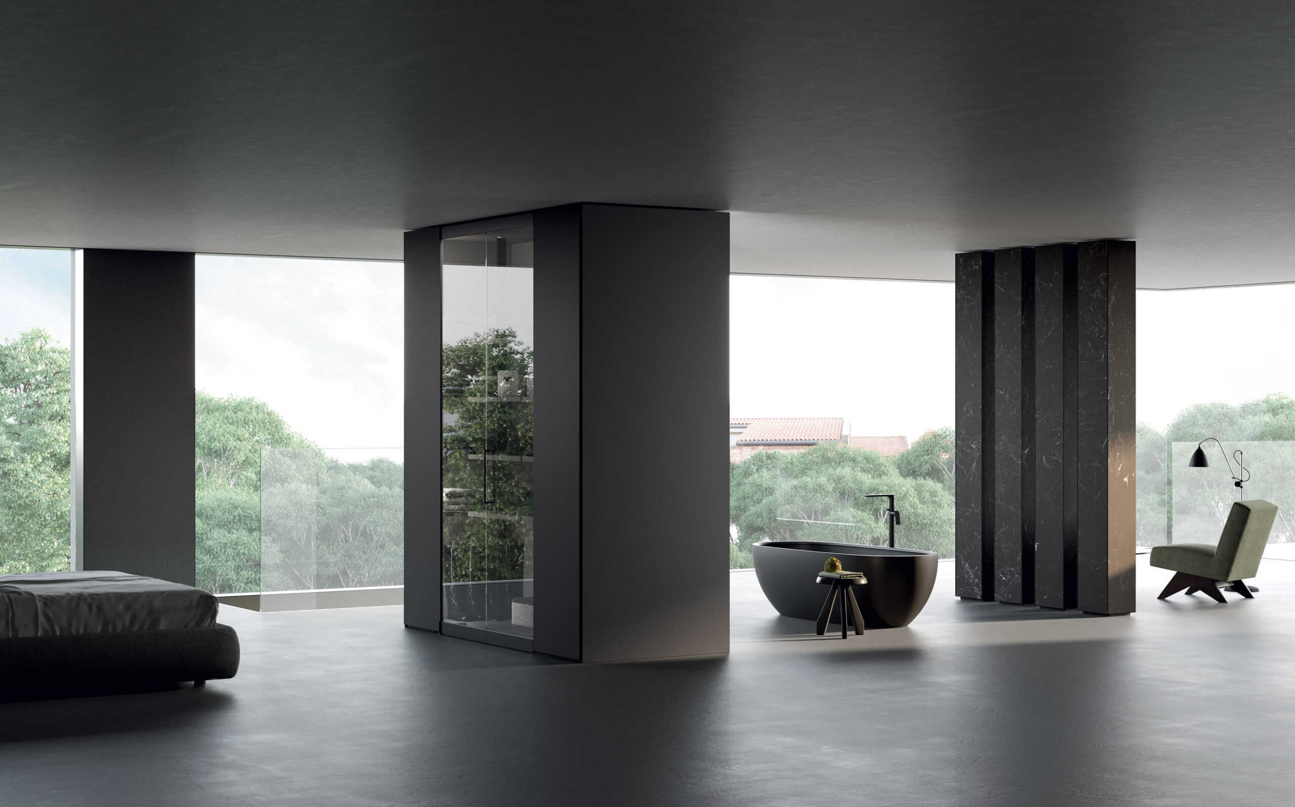 progetto sartoriale per spazi destinati al contenimento