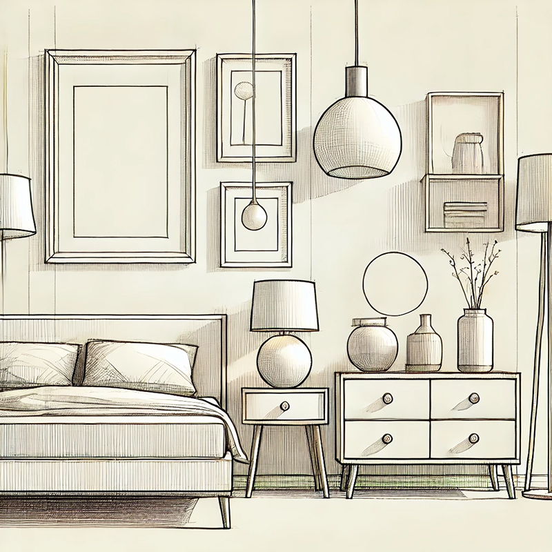 decorare la camera da letto: complementi e accessori