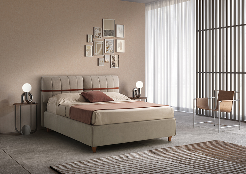 letto con testata imbottita o sommier: quale scegliere per la camera da letto