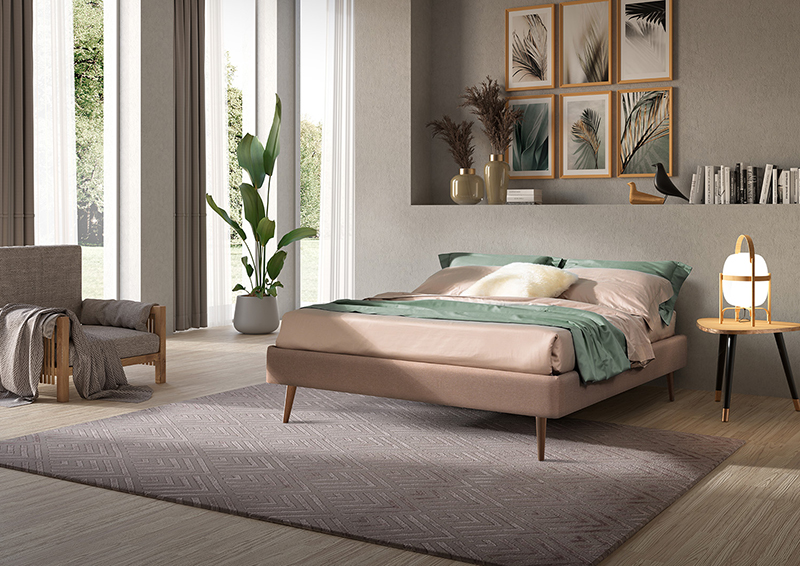 letto con testata imbottita o sommier: quale scegliere per la camera da letto